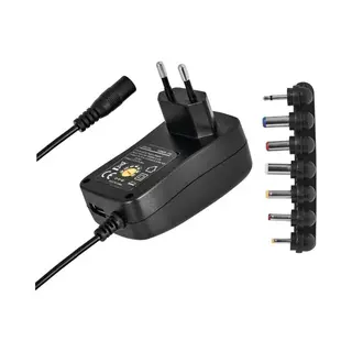 Emos Univerzãlnã Napãjecã Zdroj /1. (10 W, 1 portie), Usb-lader, Zwart