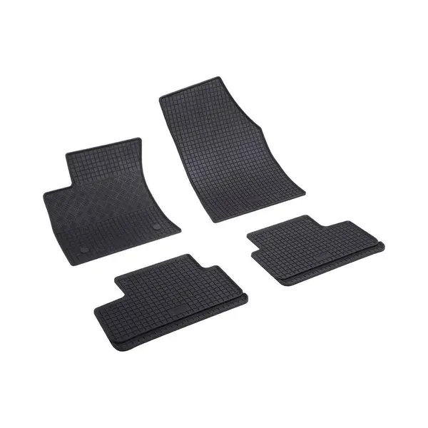 Rigum 903942 Fußmattensatz Vorne Und Hinten, Menge, 4, Schwarz, Gummi thumbnail