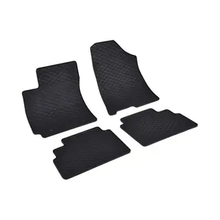 Rigum 906028 Vloermatset Voor En Achter, Aantal, 4, Zwart, Rubber