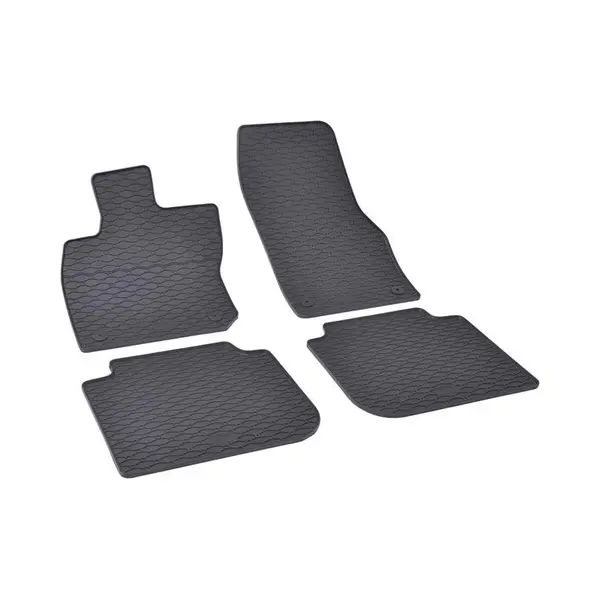 Rigum 906264 Vloermatset Voor En Achter, Aantal, 4, Zwart, Rubber thumbnail