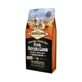 Carnilove Canine Adult Small Fresh Avestruz Cordero 6KG