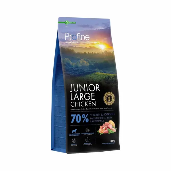 Profine Junior Large Breed - Hunde - Huhn & Kartoffel - 12 Kg thumbnail