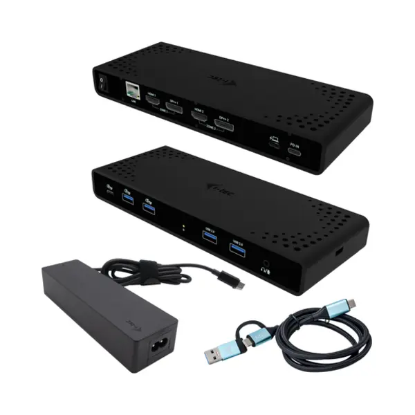 i-tec Universal Dual 4K Display Docking Station + Power Delivery 85W thumbnail