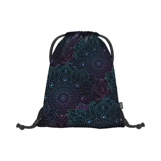 Baagl Turnbeutel Für Mädchen Und Damen - Schuhbeutel, Schule Und Kindergarten Sportbeutel, Sportrucksack (Zen)