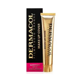 Dermacol - Full Coverage Matte Foundation With Spf 30, Waterproof Foundation For Oily Skin, Acne, & Under Eye Bags, Long-Lasting Makeup, 30g - Shade
