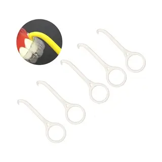 5 Stuks Orthodontische Aligner Remover | Haakje | Beugel - Wit