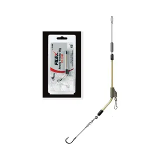 Fil Fishing Filex Ready Feeder Rig M - Haakmaat #14 - 1m - Nylon - Complete Feeder Vissen Montage - Kant-en-klare Witvis Onderlijn - Witvissen