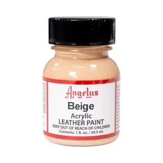 Angelus Acrylic Leather Paint Beige Size, 1 Onza