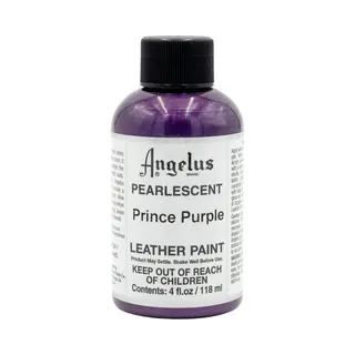 Angelus Brand Acrylic Leather Paint - Pearlescent Prince Purple (4oz)