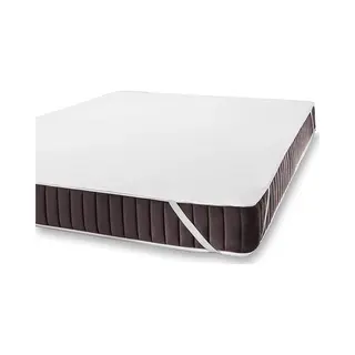 Unificato - Waterdichte Matrasbeschermer 90x200 Cm - Katoenen Oppervlak - Ademend - Antibacteriëel - Wit