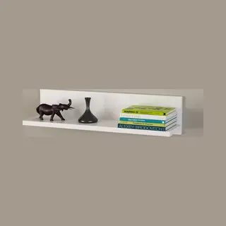 Novella K5 Wandplank | 100% Melamine | Wit - Asir Group - Wandrek - Wit - Melamine; Spaanplaat