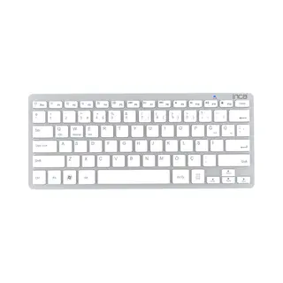 Inca Ibk-569BT toetsenbord Thuis Bluetooth Metallic, Zilver