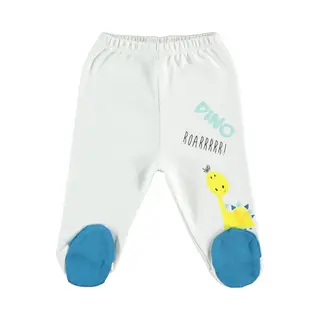 Civil Baby Broek Jongens - Dino - Broek Met Voetjes