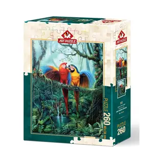 Heidi Cheese Line HeiDi Kunst Puzzel 260 St. 5022 Liefde In De Jungle (260 onderdelen)