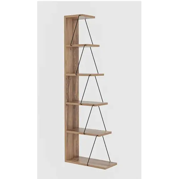 Woody Fashion 854KLN3606 stelling Aanpasbare stelling Vrijstaand Metaal, Deeltjes-board Zwart, Den thumbnail