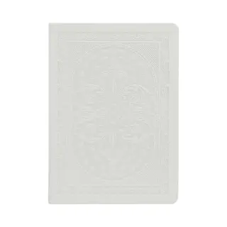 Victoria's Journals - Notitieboek A5 - Old Book Journal - Vintage - Premium Vegan Leer Hardcover - 320 Pagina's Premium Papier (Wit)