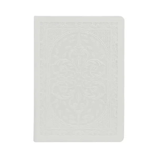 Victoria's Journals - Notitieboek A5 - Old Book Journal - Vintage - Premium Vegan Leer Hardcover - 320 Pagina's Premium Papier (Wit) thumbnail