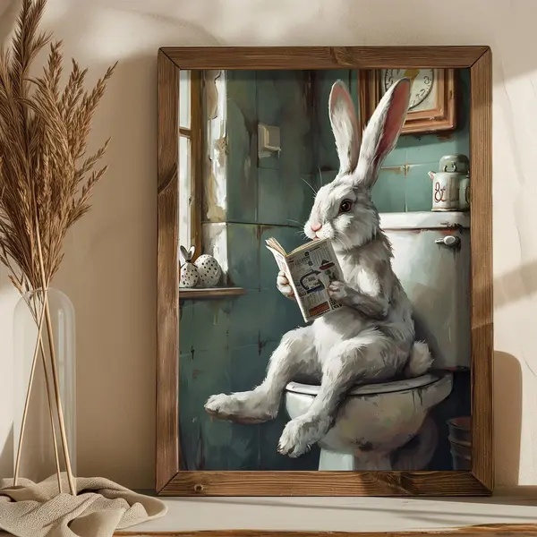 Asir - Decoratief Ingelijst Mdf-Schilderij - Veelkleurig - 35 X 3, 5 X 47 Cm thumbnail