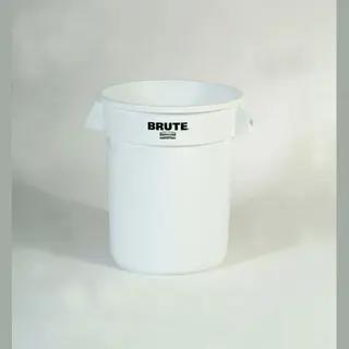 Rubbermaid 2620 Brute 75,7 l Rond Lineaire lagedichtheidpolyetheen (Lldpe) Wit