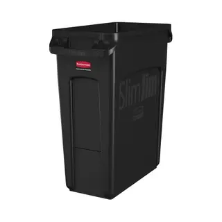 Rubbermaid 1955959 Mülleimer 60 l Rechteckig Harz Schwarz