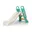 Turquoise, geel