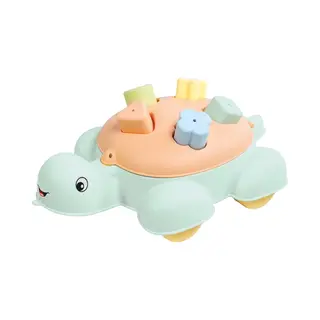 "Dolu Turtle Shape Sorter Toy For Toddlers 1+ Years � 5 Geometric Shapes, Multicolored Learning Game � Kids Activity Toy Enhances Motor Skills,