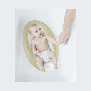 Dolu Nuve Dolu Baby Bath Support ? Non-Slip, Comfortable & Safe ? Eco Green ? Perfect Bath Support For Newborns & Infants