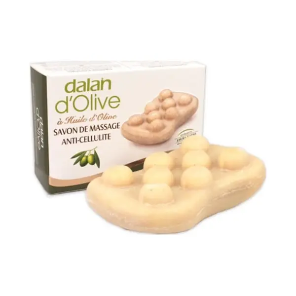 Dalan D’Olive - Pure Olijfoliezeep - Massage & Anti-Cellulitis - Exfoliërend - 150 G thumbnail