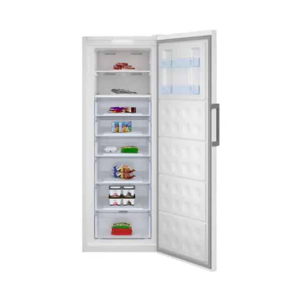 Beko RFNE448E45W Gefrierschrank Freistehend 404 l D Weiß thumbnail