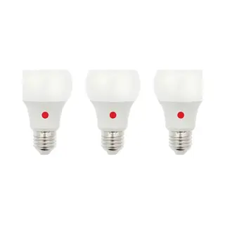 Vito Lighting Vito Led Lamp Met Dag/Nacht Sensor A60 E27 - 9W (vervangt 60W) - 835lm - 6400K - Ø64mm - 220-240V - Energiezuinig - 3 Stuks
