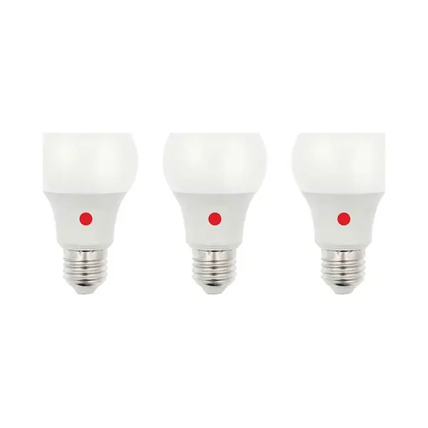 Vito Lighting Vito Led Lamp Met Dag/Nacht Sensor A60 E27 - 9W (vervangt 60W) - 835lm - 6400K - Ø64mm - 220-240V - Energiezuinig - 3 Stuks thumbnail