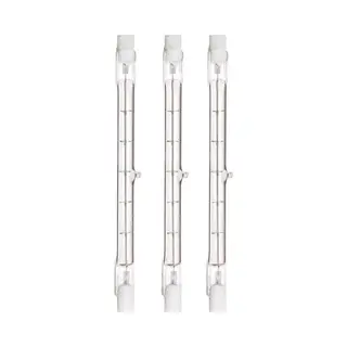 Vito Lighting Vito ECOnur Halogeen Staaflamp R7s 118mm - 500W - 9500lm - 2800K Warm Wit - 220-240V - Dimbaar - Helder Licht - 3 Stuks