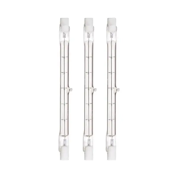 Vito Lighting Vito ECOnur Halogeen Staaflamp R7s 118mm - 500W - 9500lm - 2800K Warm Wit - 220-240V - Dimbaar - Helder Licht - 3 Stuks thumbnail