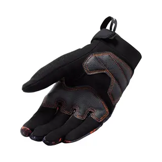 Rev'It! Continent Wind Breaker Handschoenen Zwart Oranje - Maat S - Handschoen