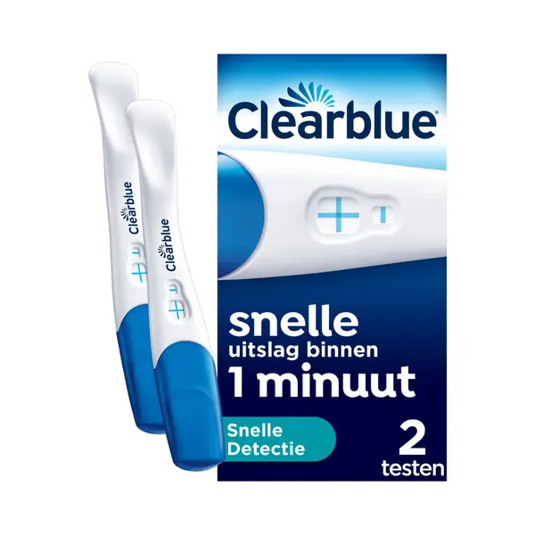Clearblue Zwangerschapstest Snelle Detectie - 6 X 2 Stuks - Voordeelverpakking thumbnail