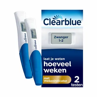 Clearblue Zwangerschapstest Met Wekenindicator - 6 X 2 Stuks - Voordeelverpakking