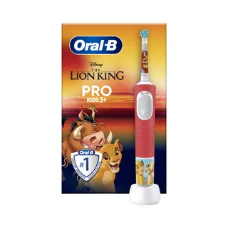 Oral-B Kids Vitalityprolionk elektrische tandenborstel Kind Roterende-oscillerende tandenborstel Meerkleurig