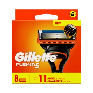 Gillette Fusion5 Scheermesjes Voor Mannen - 8 Stuks