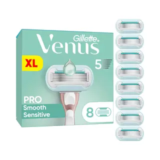 Gillette Venus, Scheermesjes, Pro Smooth Sensitive (8 x)