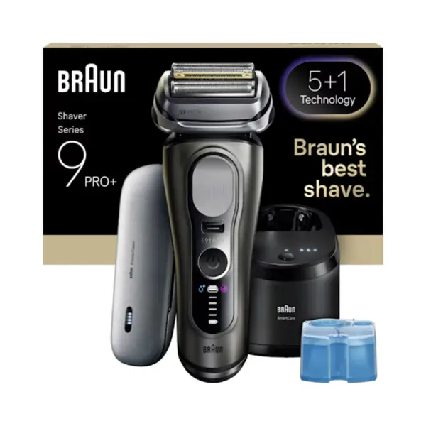 Braun Series 9 Pro+ 9675cc Folienschaber Trimmer Grau, Silber thumbnail