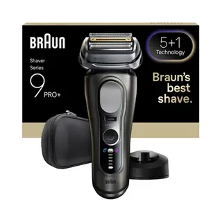 Braun Series 9 Pro+ 9615S Folienschaber Trimmer Schwarz, Grau