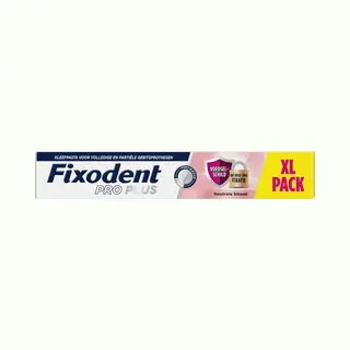 Fixodent Pro Plus Barrière Anti-Voedselresten Neutrale Smaak