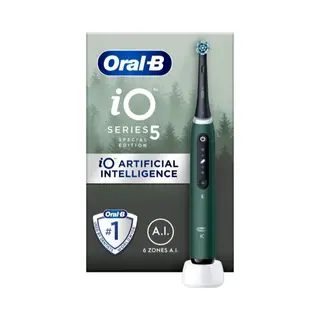 Oral-B Io 5 - Elektrische Tandenborstel - A.I. Poetsherkenning - Groen