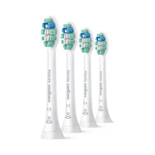 Philips C2 Optimal Plaque Defence HX9024/10 4-pack interchangeable sonic toothbrush heads