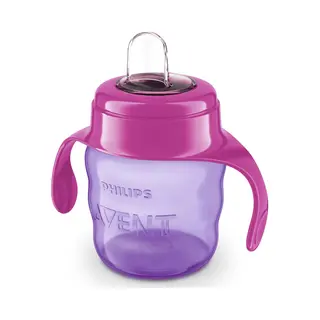 Philips Avent Beker met drinktuit, gemakkelijk drinken, 200 ml, 6m+