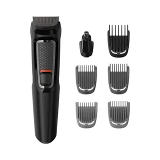 Philips Multigroom Series 3000 MG3720/33 Face and hair trimmer with 7 quality tools
