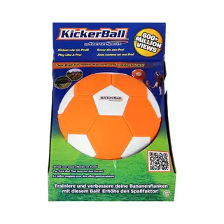 Kickerball Maat 4 Oranje/Wit