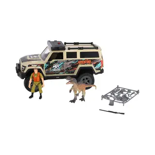 Dino Base Speelgoed Terreinwagen Met Dino, Licht En Geluid - Avontuurlijk Kinderspeelgoed.