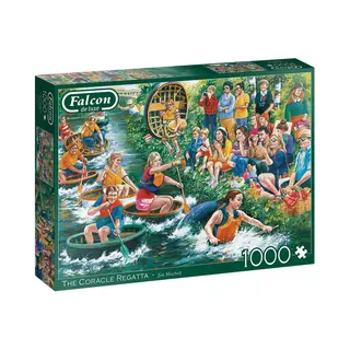 Jumbo Falcon de luxe The Coracle Regatta - 1000 Teile