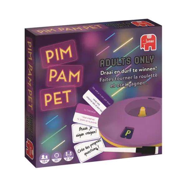 Jumbo Pim Pam Pet Adults Only Kaartspel Trivia thumbnail